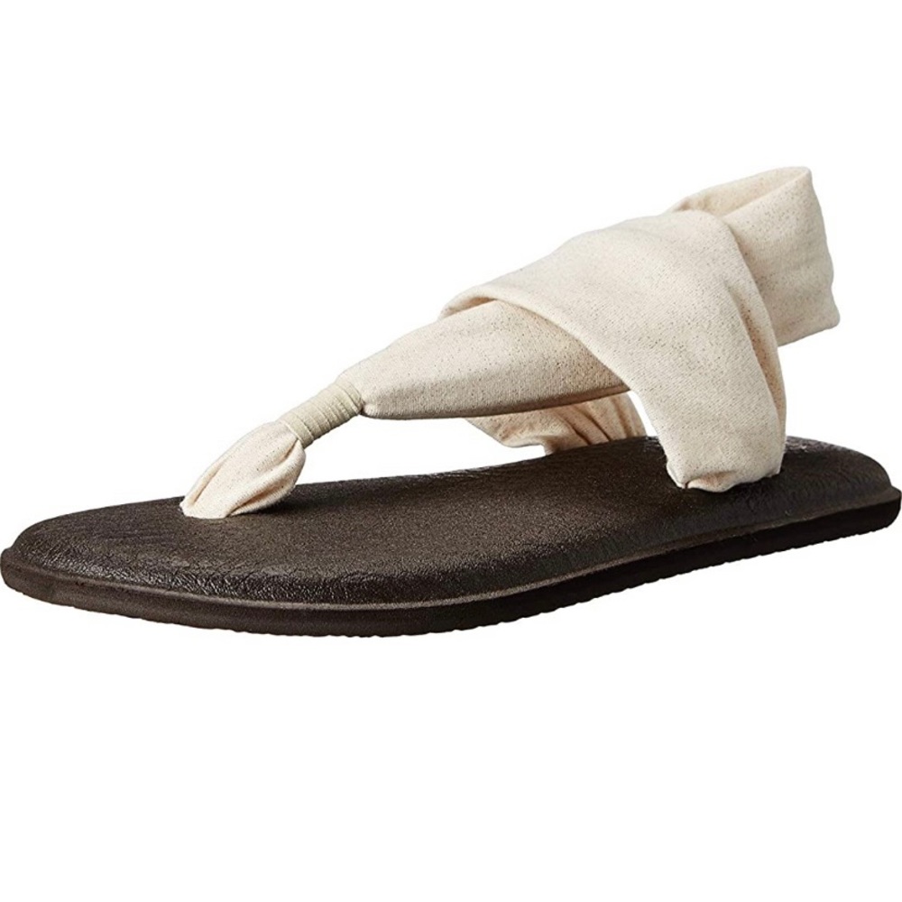 Sanuk Yoga Sling 2 Metallic Flip Flop - Rose Gold